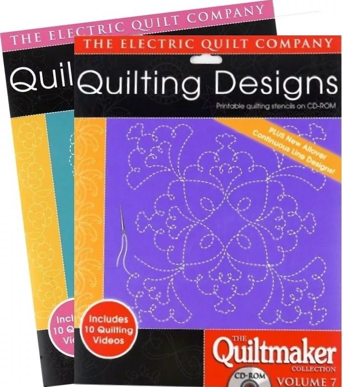 ELECTRIC QUILT НАБОР ДИЗАЙНОВ ДЛЯ КВИЛТИНГА QUILTMAKER COLLECTION Volume 5 ELECTRIC QUILT НАБОР ДИЗАЙНОВ ДЛЯ КВИЛТИНГА QUILTMAKER COLLECTION Volume 5