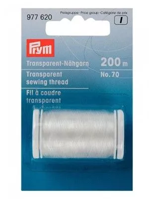 Prym 977620 Прозрачная нить для шитья №70 Prym 977620 Прозрачная нить для шитья №70