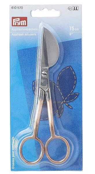 Prym 610570 Ножницы для аппликаций, цв.розовое золото,15см Prym 610570 Ножницы для аппликаций, цв.розовое золото,15см