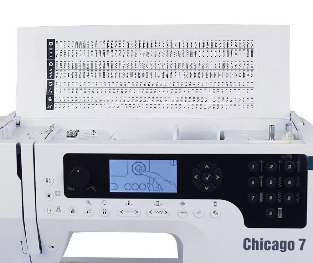 Bernina Bernette Chicago 7 c вышивальным блоком Bernina Bernette Chicago 7 c вышивальным блоком