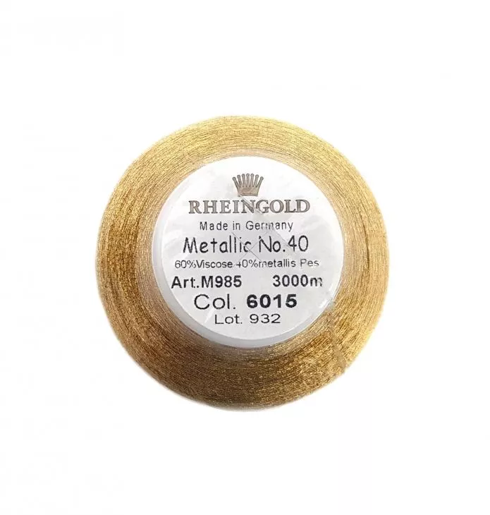 RHEINGOLD (Madeira) Нитки Soft Metallic №40, 3000м RHEINGOLD (Madeira) Нитки Soft Metallic №40, 3000м