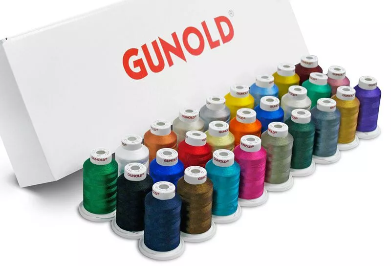 GUNOLD Набор ниток вискоза №40 для вышивки 27Х1000м GUNOLD Набор ниток вискоза №40 для вышивки 27Х1000м