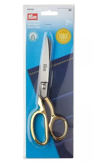 Prym 610565 Ножницы портновские Gold Edition, 20 см Prym 610565 Ножницы портновские Gold Edition, 20 см