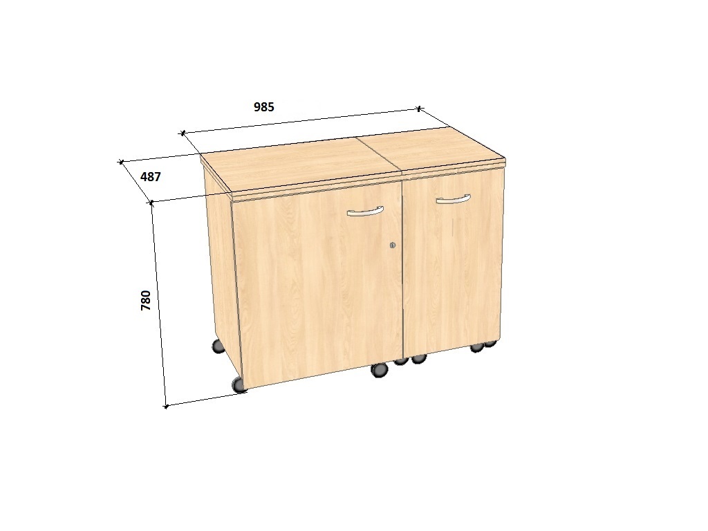 Мебель для швейной машины и оверлока